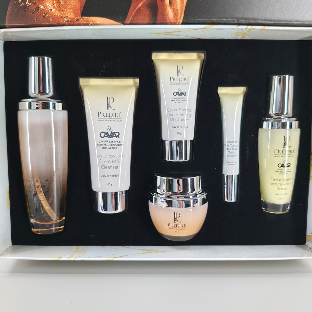 Predire Paris Caviar Essence Skin Rejuvenation Ritual Set 6-Piece Anti-Aging NEW - Picture 7 of 8